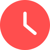 Icon von einer Uhr